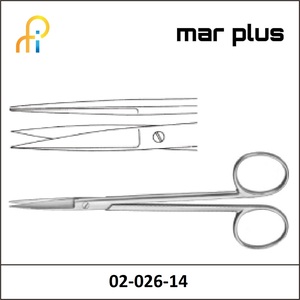 MAR PLUS JOSEPH FINE OPERATING SCISSORS STR SH/SH 14CM.