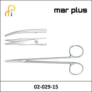 MAR PLUS ROYNOLDS (JAMESON) FINE OPERATING SCISS CVD 15CM.