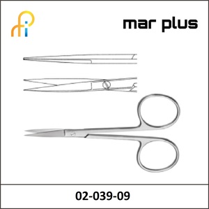 MAR PLUS IRIS SCISSORS STR 9 CM
