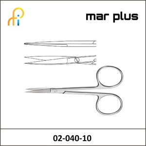MAR PLUS IRIS SCISSORS STR 10,5 CM