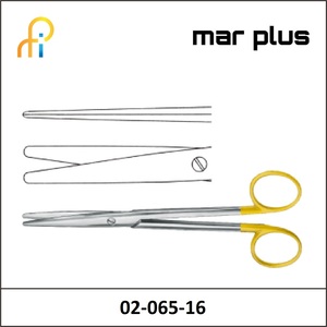 MAR PLUS LEXER SCISSORS TUNGSTEN TC STR 16CM