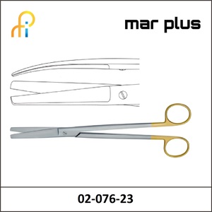 MAR PLUS SIMS SCISSORS TUNGSTEN TC CVD 23CM