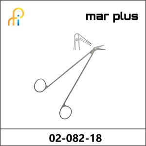 MAR PLUS DIETR.-POTTS SC-SCISSORS10MM,125o18CM