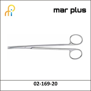 MAR PLUS DISSECT. SCISSORS, FINE, CVD., 23 CM