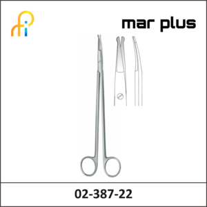 MAR PLUS SCISSORS, STRULLY, BL/BL, CVD., 22 CM