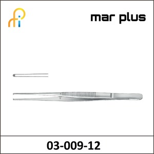 MAR PLUS SEMKEN DISSECTING FORCEPS STR 12.5CM