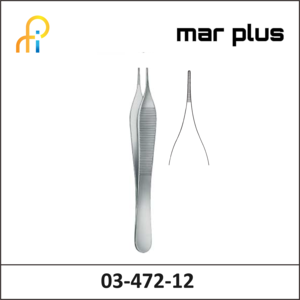 MAR PLUS DRESSING FORCEPS, MICRO-ADSON, 12 CM