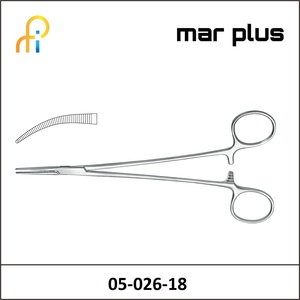 MAR PLUS HALSTED-MOSQUITO ARTERY FORCEPS CVD 18CM