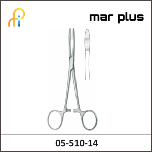 MAR PLUS FORCEPS, PEAN, STR., SHORT JAW, 14.5 CM