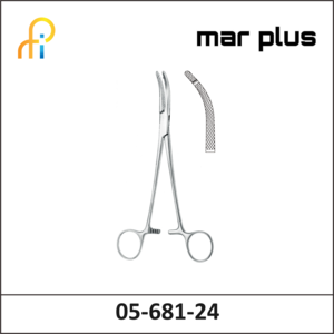 MAR PLUS CLAMP FCPS., HEANEY, 1 T., CVD., 24 CM