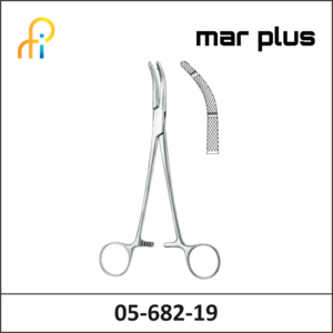 MAR PLUS CLAMP FCPS., HEANEY, 2 T., CVD., 19.5 CM