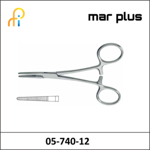 MAR PLUS HAEM. FORCEPS, DUNHILL, STR., 12.5 CM
