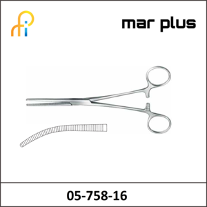 MAR PLUS FORCEPS, PEAN, DELICATE, CVD., 16.5 CM