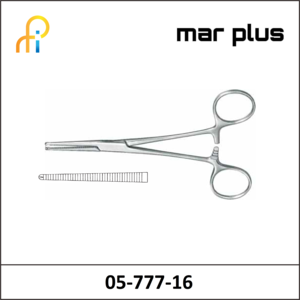 MAR PLUS FCPS., KOCHER-NIP. 1X2 T., STR., 16.5 CM