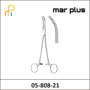 MAR PLUS CLAMP FCPS., HEANEY, 1 T., CVD., 21.5 CM