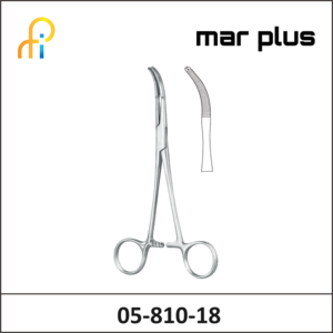 MAR PLUS PERITONEAL FORCEPS, MIKULICZ, 18.5 CM