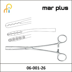 MAR PLUS ULR. TAMPON FORCEPS CVD 26.5 CM