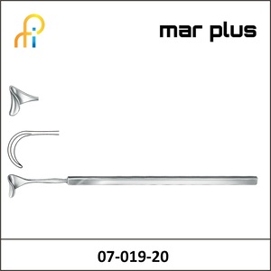 MAR PLUS CUSHING HOOKLET 10 MM, 20.5 CM