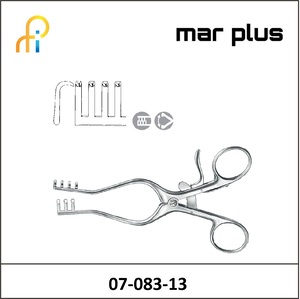 MAR PLUS BLUNT WOUNDSPREADER 3X4 T., 13.5 CM