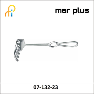 MAR PLUS RETRACTOR, OLLIER, BL., 39X60 MM, 23 CM