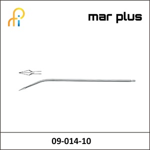MAR PLUS LANCET SHAPE ANG. GUIDE NEEDLE 10 CH