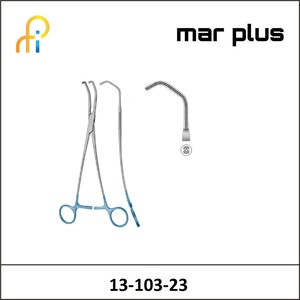 MAR PLUS DEBAKEY-SATINSKY TI-FORCEPS 23.5 CM
