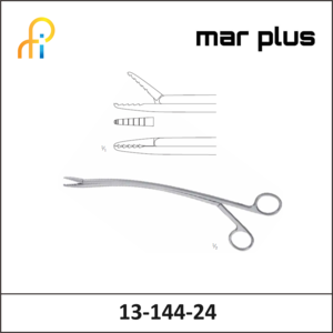 MAR PLUS DRAINAGE FORCEPS, WITHOUT LOCK, 24 CM