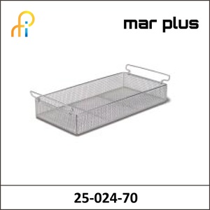 MAR PLUS STERILIZING BASKET, WIRE MESH 540X255X70MM