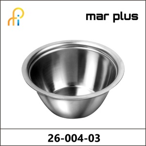 MAR PLUS ROUND BOWL 128MMdegrees X 55MM H.