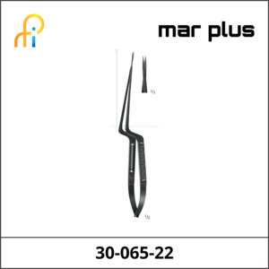 MAR PLUS MICRO SCISSORS STR.SH/SH WL:100MM 225MM