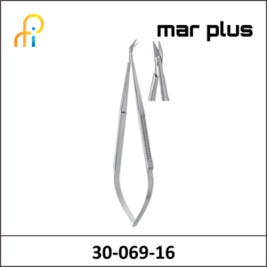 MAR PLUS MICRO SCISSORS VER.DEL.CVD.165MM