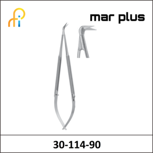 MAR PLUS MICRO SCISSORS DELICATE 90degreesANG.165MM