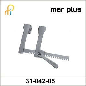 MAR PLUS BABY-FINOCHIETTORIB RETRACTOR,ST.STEELBLADES 15X15 MM, SPREADING 75 MM130 MM, 5 1/8 TOTAL LENGTH