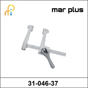 MAR PLUS FINOCHIETTORIB RETRACTOR, INFANTSBLADE 7 MM, SPREAD. 36 MM, ARML. 37 MM