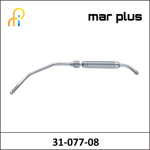 MAR PLUS COOLEY SUCTION TUBE 30degrees320MM 8MM TIP