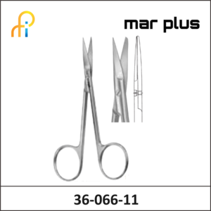 MAR PLUS IRIS SCISSORS STR S/B 110MM