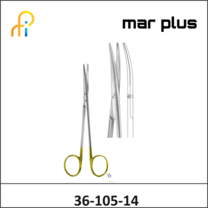MAR PLUS TC BABY-METZ SCISSORSDELCVDB/B145MM