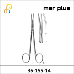 MAR PLUS BABY-METZ SCISSORS DEL CVD 145MM