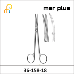 MAR PLUS METZENBAUM SCISSORS CVD180MM