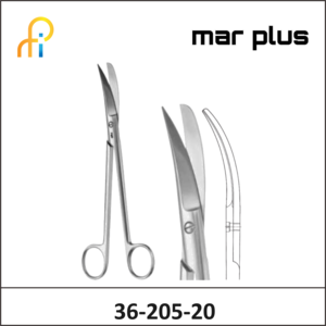 MAR PLUS SIMS SCISSORS CVD S/B 200MM