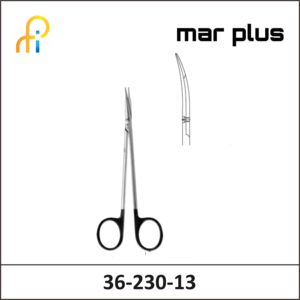 MAR PLUS JAMESON SUPERCUT SCISSORS CVD.130MM
