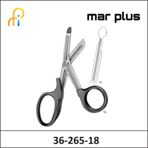 MAR PLUS UNIVERSAL SCISSORS GREEN 180MM