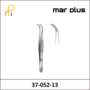 MAR PLUS TISSUE FORCEPS SERR CVD 130MM