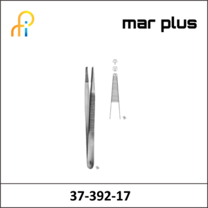 MAR PLUS BONNEY TISSUE FORCEPS 1X2 175MM