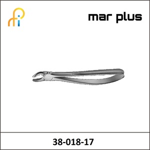 MAR PLUS FORCEPS, BUE. ANA. TOOTH NO.17