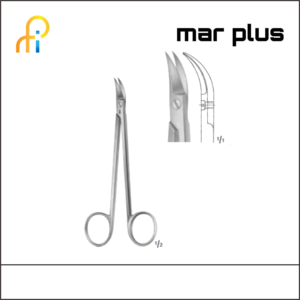 MAR PLUS QUINBY DELICATE SCISSORS CVD 130MM