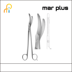 MAR PLUS EPISIOTOMY SCISSORS CVD.BLADES 240MM