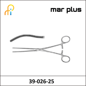 MAR PLUS KOCHER ATR.FORCEPS CVD 250MM