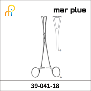 MAR PLUS COLLIN INTESTINAL FORCEPS 180MM