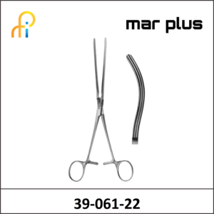 MAR PLUS KOCHER INTESTINAL FORCEPS CVD 220MM